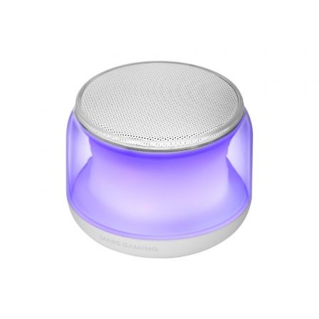 Mars Gaming MS-AURA Altavoces Bluetooth 15W RGB Blanco Mars Gaming MS-AURA Altavoces Bluetooth 15W RGB Blanco